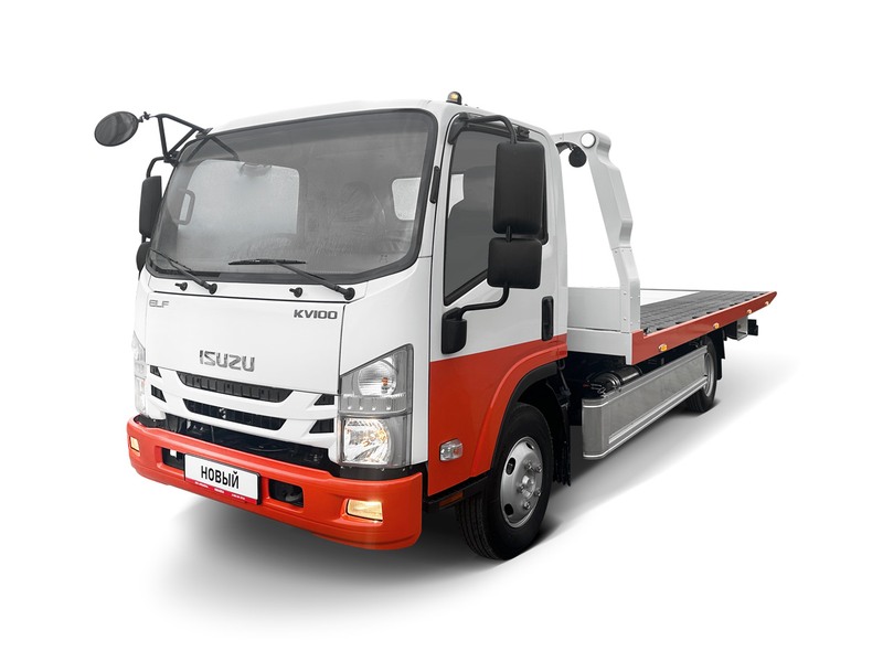 Эвакуаторная платформа 4.5 т на шасси Isuzu Elf